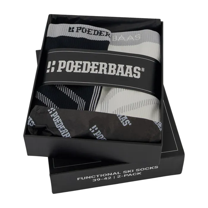 Poederbaas Giftbox Skisokken (2-pack)