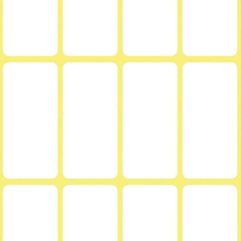 Etiquette multi-usage, 38 x 18 mm, blanc