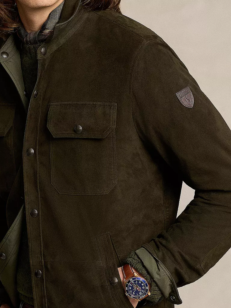 POLO RALPH LAUREN Wendejacke  olive