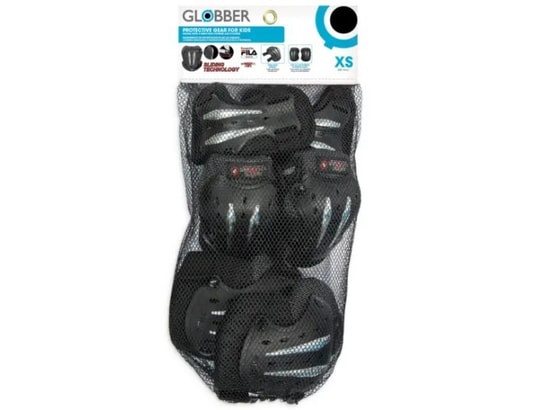 GLOBBER - Vélo enfant Set 3 protections junior fila junior xs noir argent