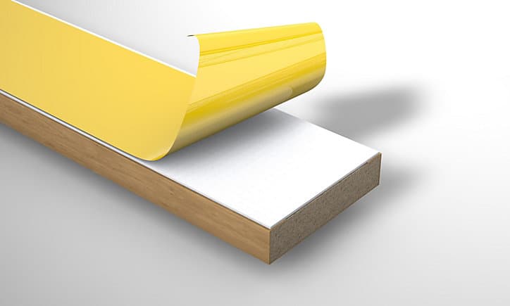 Tasseau adhésif MDF revêtu papier imprimé chêne Saragosse 34,5 x 280cm, ép. 11mm (vendu par lot de 4)