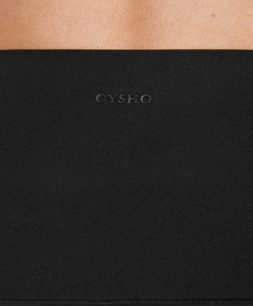 Leggings de cintura super alta até o tornozelo, ajuste perfeito de 65 cm