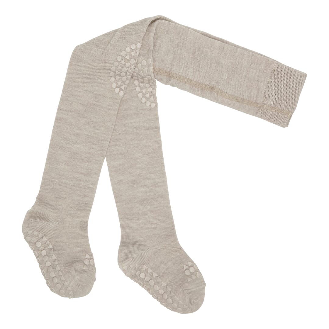 Crawling Tights Wool Sand - GoBabyGo - Rumpetroll