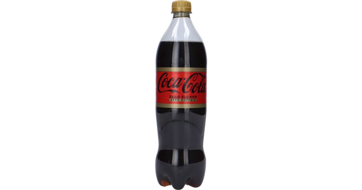Coca-Cola Zero Koffein   Zuckerfrei 1,0 Liter Pet (Einweg)