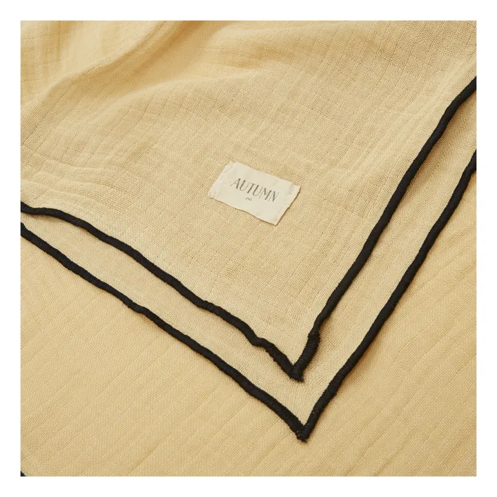 Autumn Serviettes de table Muslin - Set de 2 | Sable