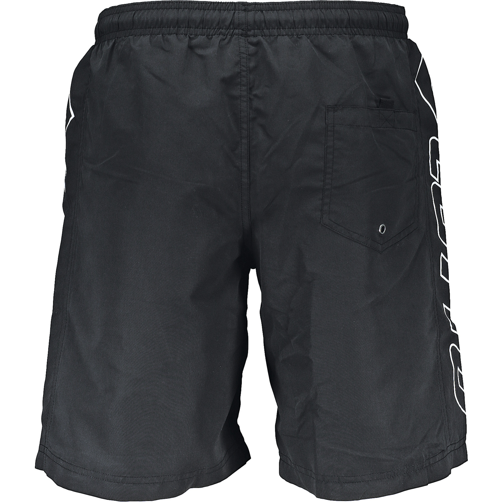 Lotto Herren-Badeshorts Logo L, schwarz
