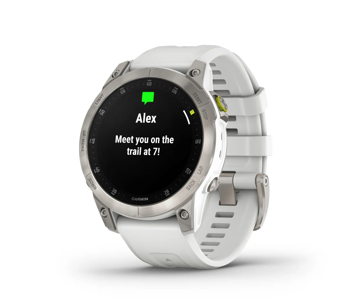 Garmin Epix Generation 2 Sapphire Silver/White