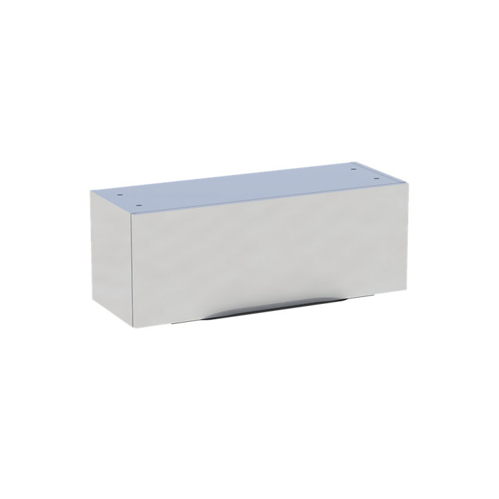 Meuble de rangement salle de bains haut Pamili blanc mat 80 cm