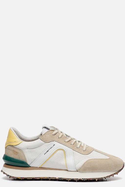 Ambitious Rhome Sneakers wit Leer