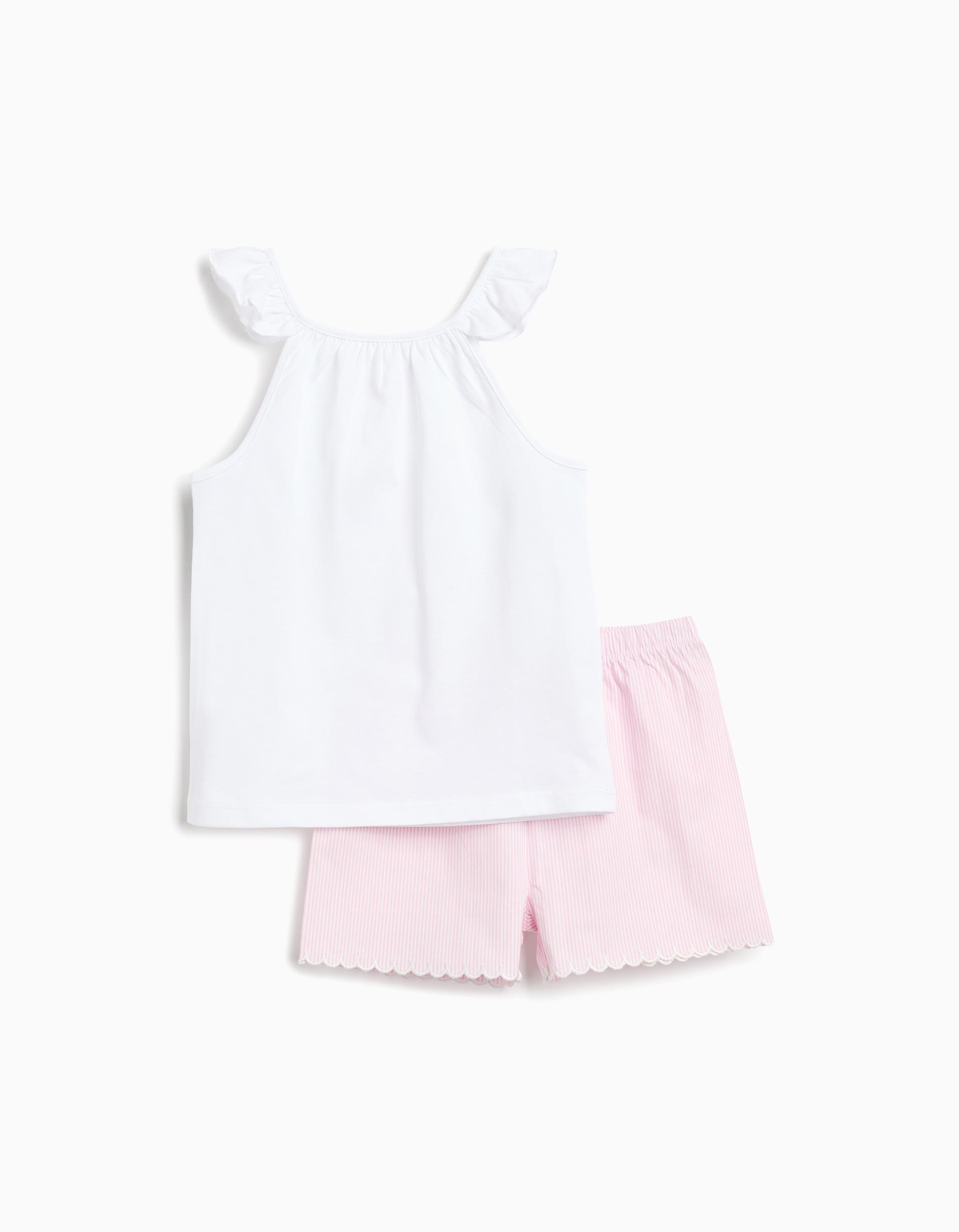 Pijama, Menina, Branco