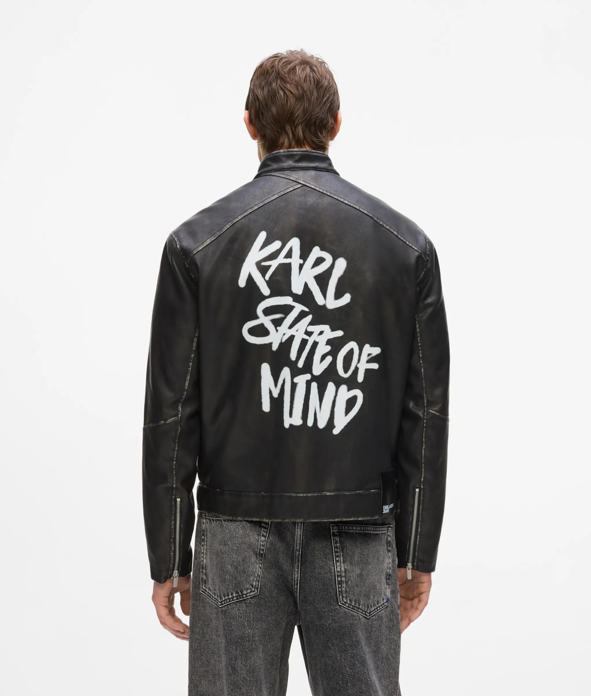 Karl Quote Biker jack