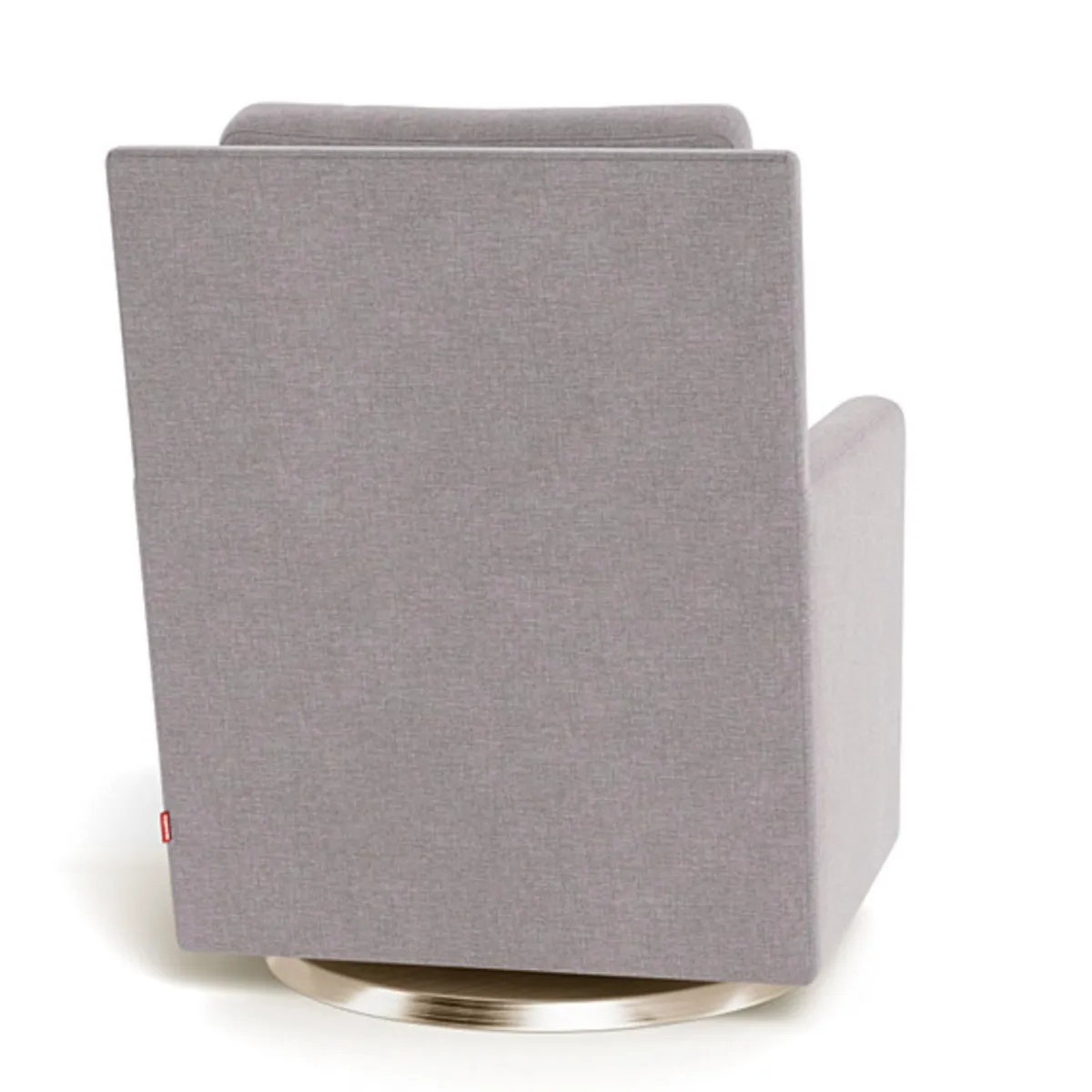 Monte Fauteuil Berçant et Pivotant Como - Pepper Gris  Or