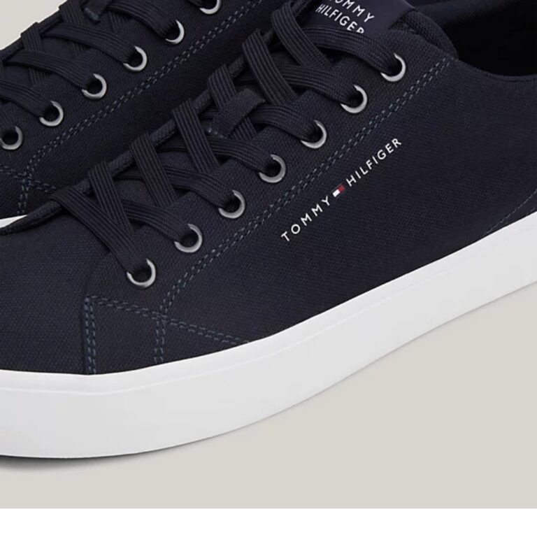 Tommy Hilfiger Canva Lace-Up Sneakers Herre