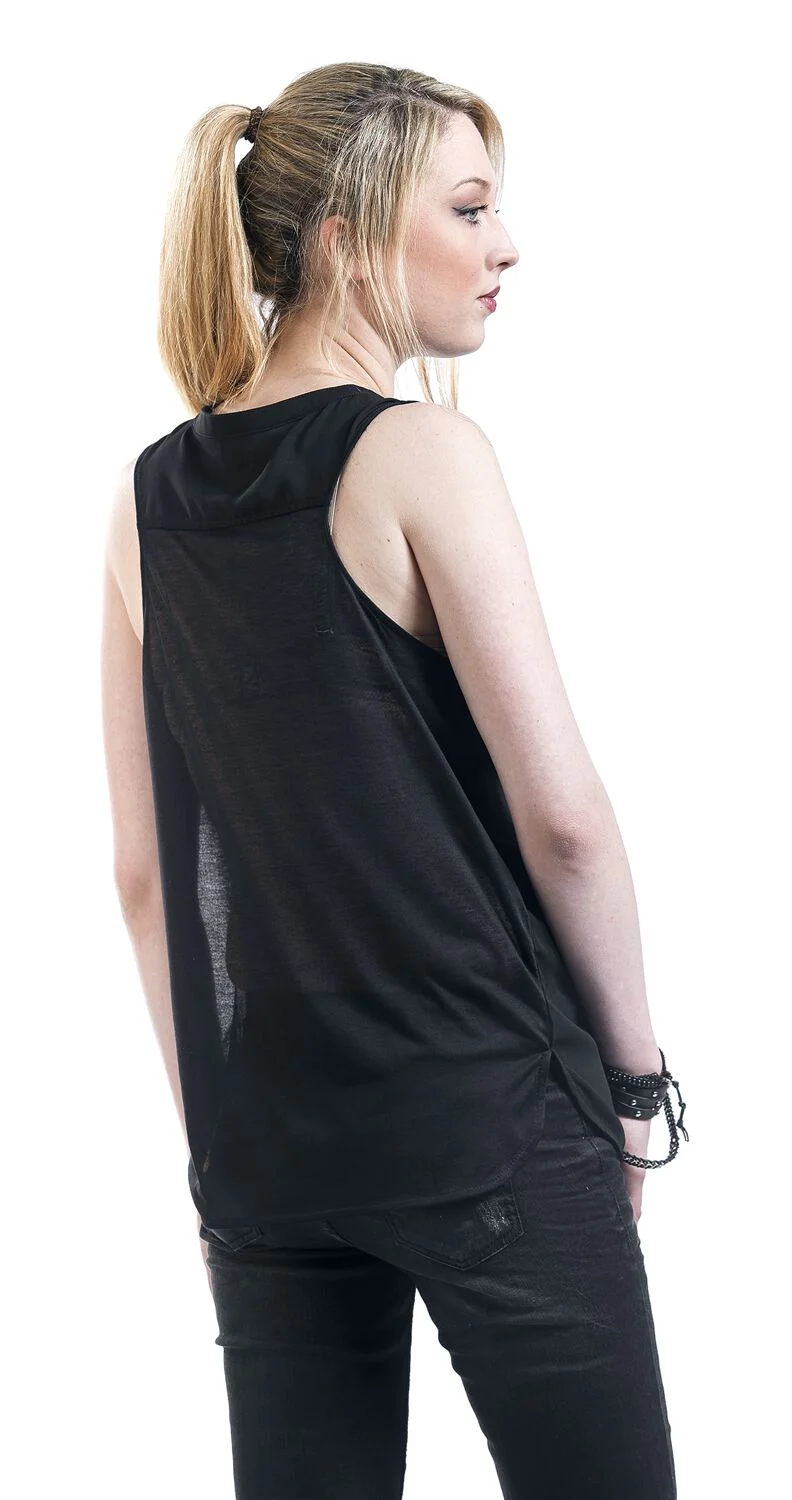 Ladies Sleeveless Chiffon Blouse | Urban Classics Chemisier