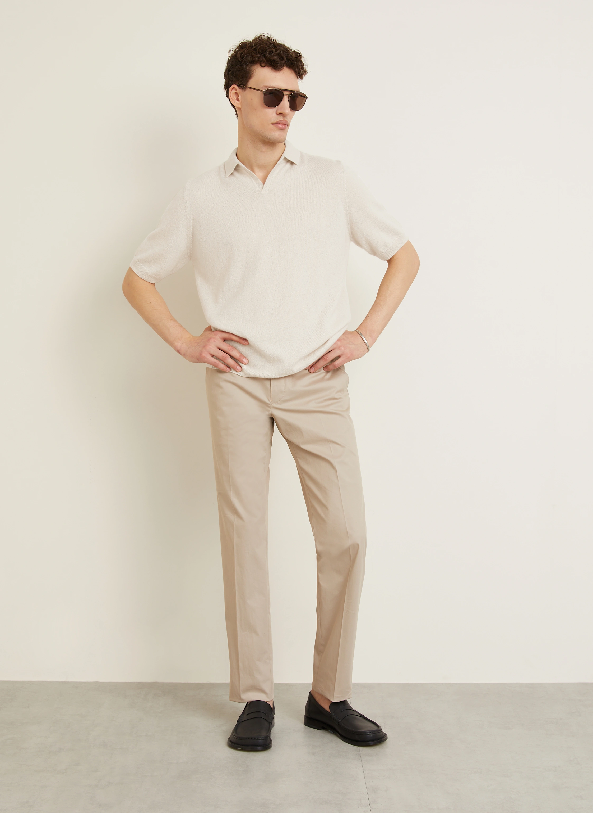 IRIS von ARNIM Strick-Poloshirt AMECA aus Cashmere