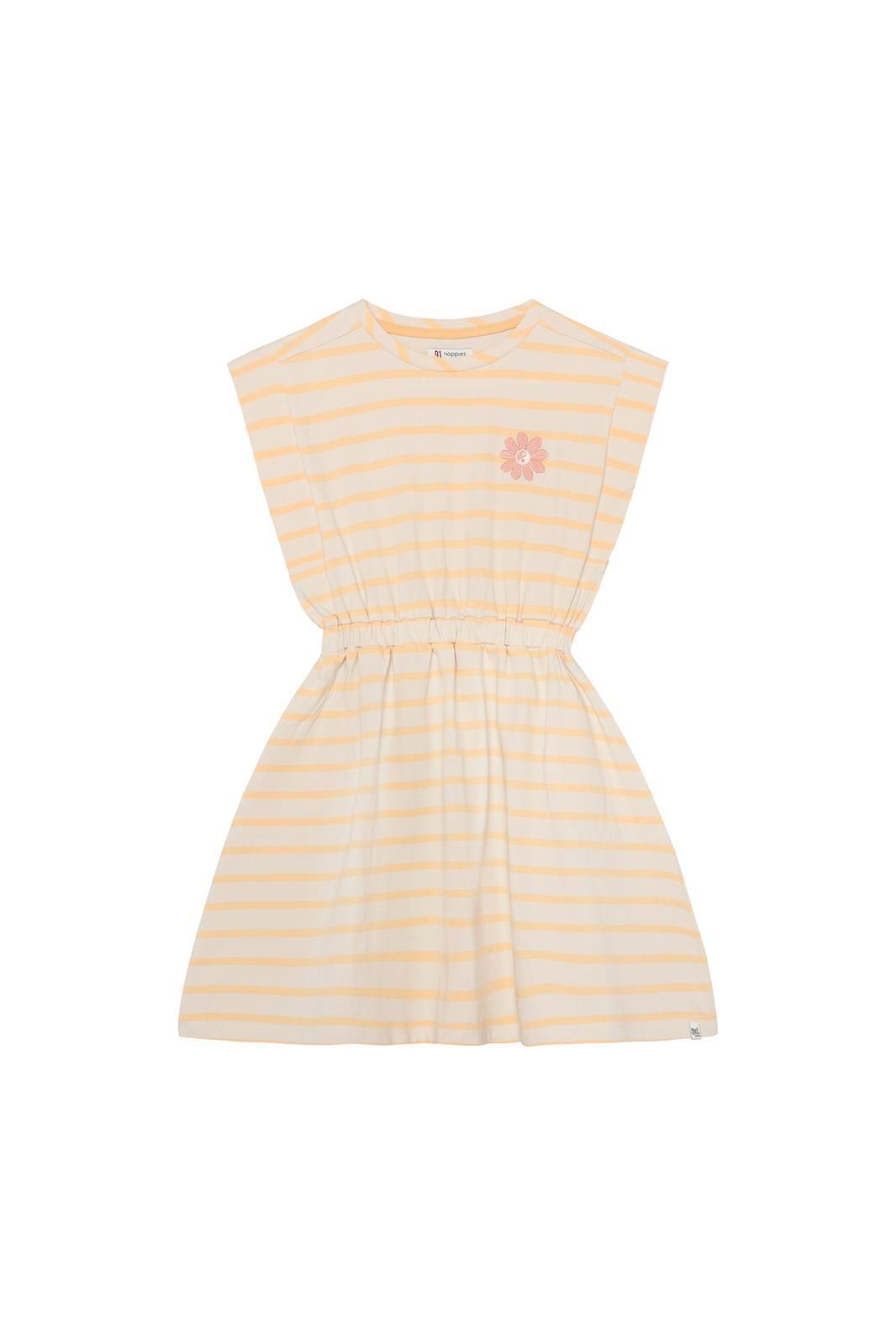 Noppies Kids Jurk sleeveless stripe - Bone White