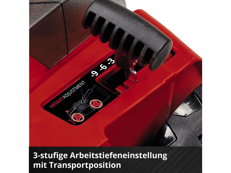 Einhell Akku-Vertikutierer-Lüfter, GE-SA 36/35 Li-Solo Perfekte Rasenpflege ohne Kabel