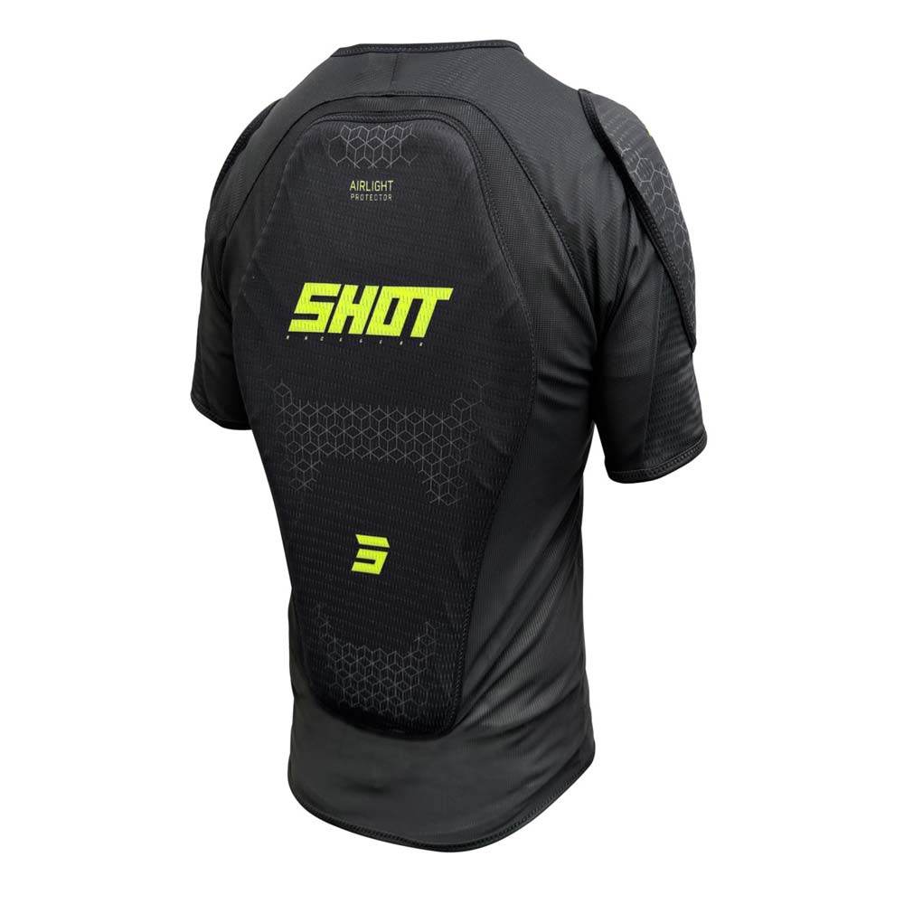 Shot - T-shirt de protection Airlight Noir