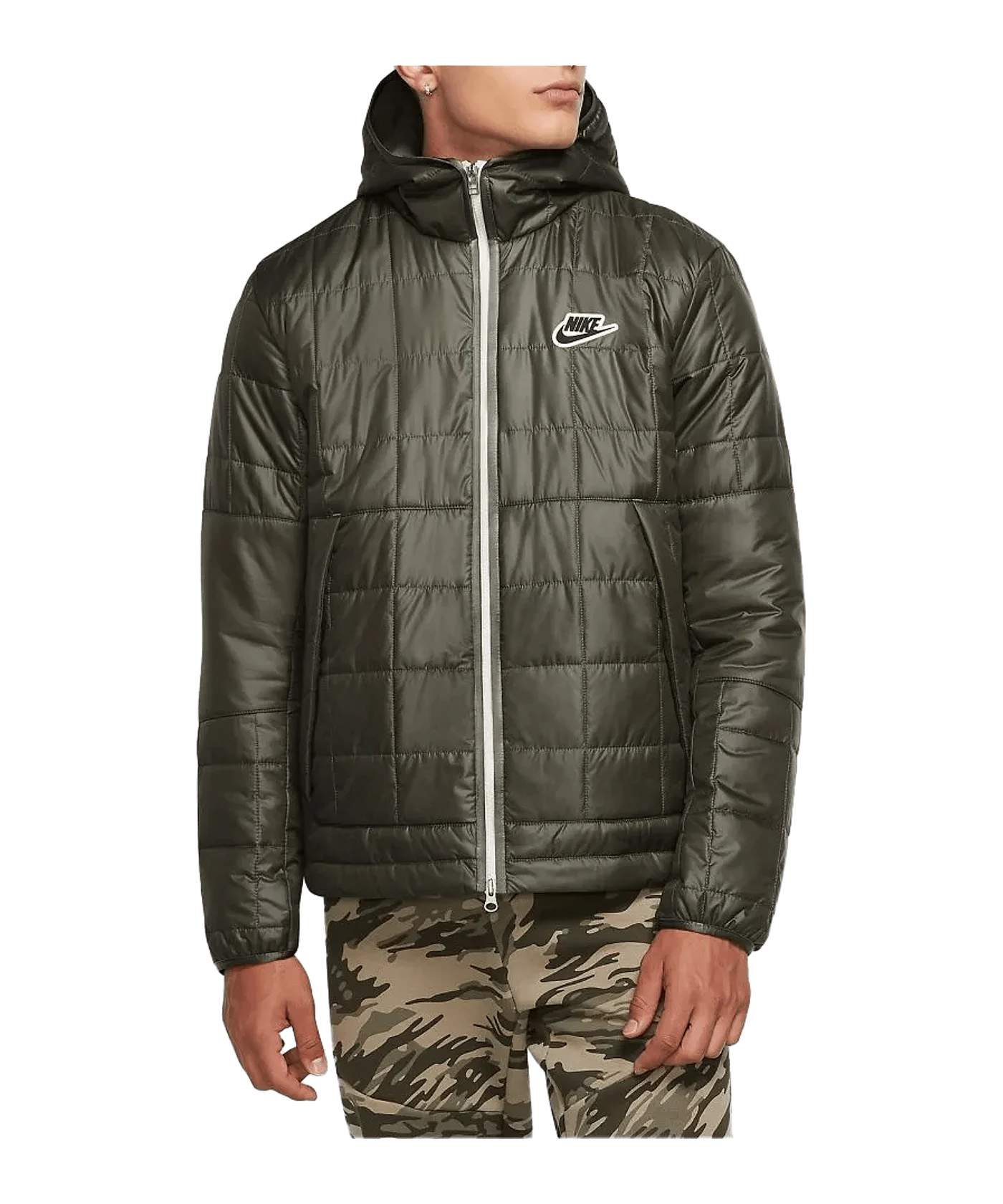 Nike Fill Fleece Jacke Grün F380