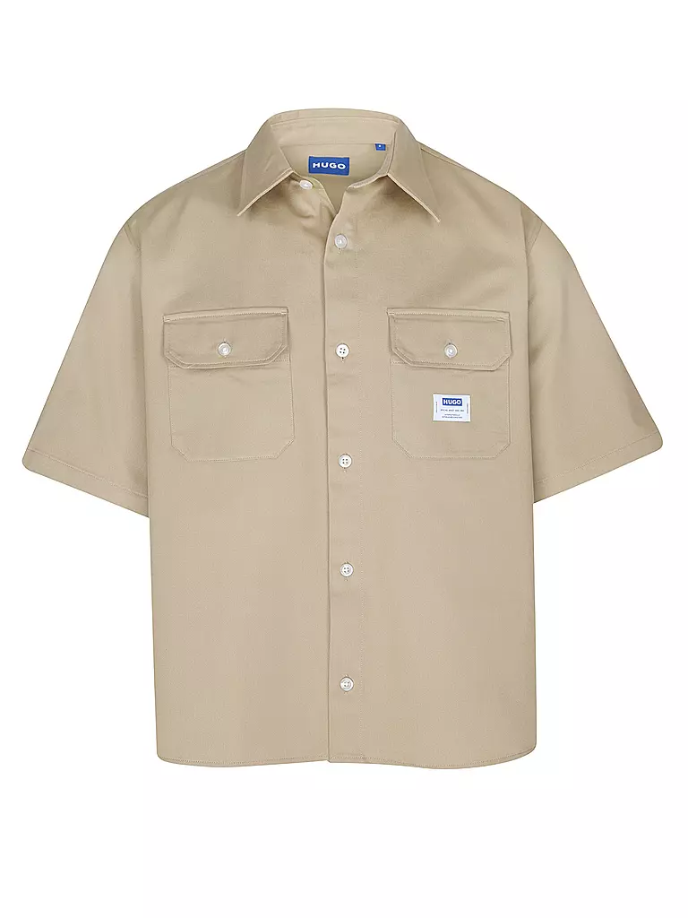 HUGO Hemd EKYNO beige