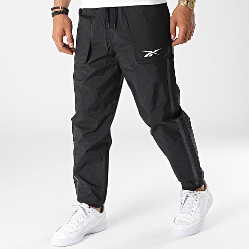 Pantalon Jogging A Bandes MYT H54328 Noir