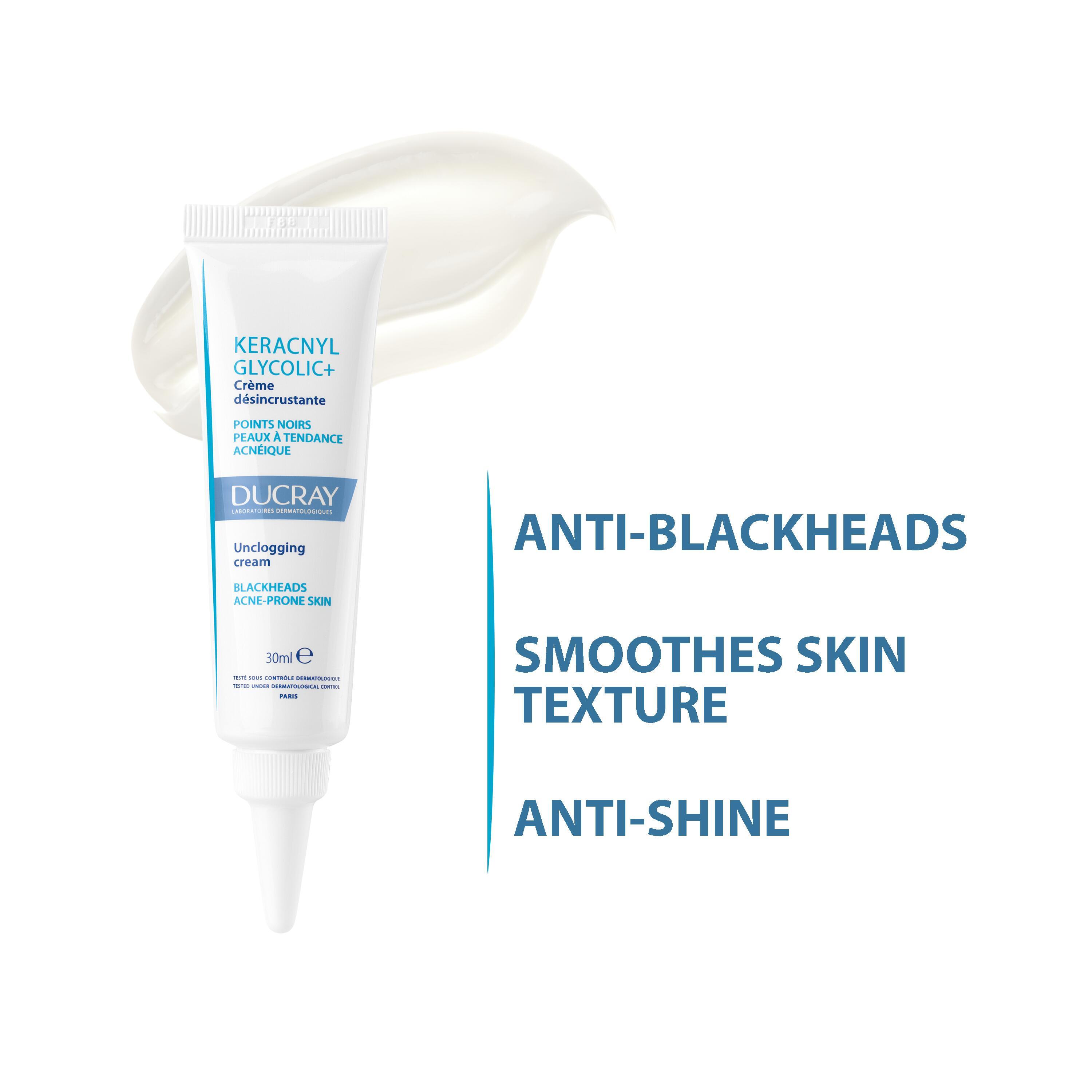 DUCRAY KERACNYL GLYCOLIC  Anti-Mitesser Creme Creme Tb 30 ml