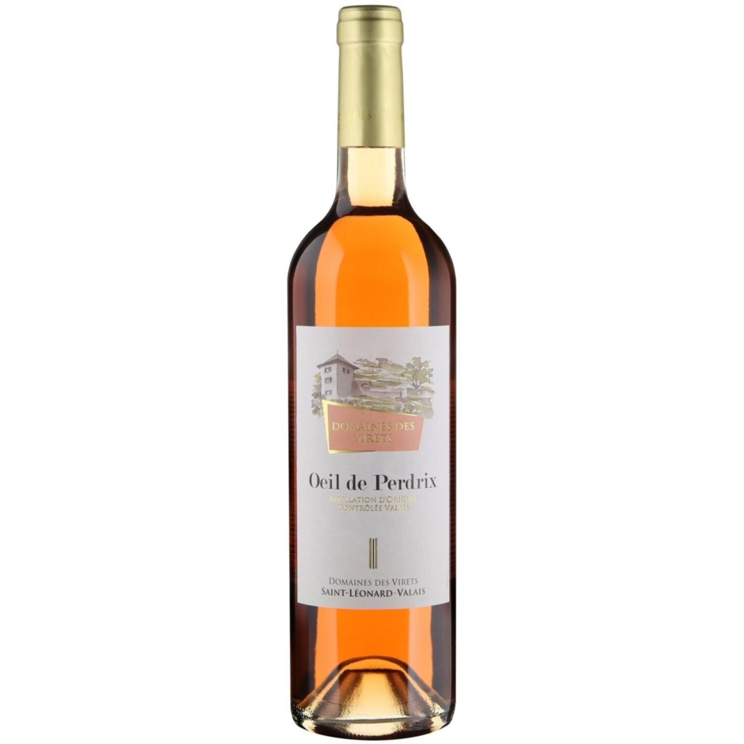 Valais AOC Oeil de Perdrix Domaines des Virets -75cl