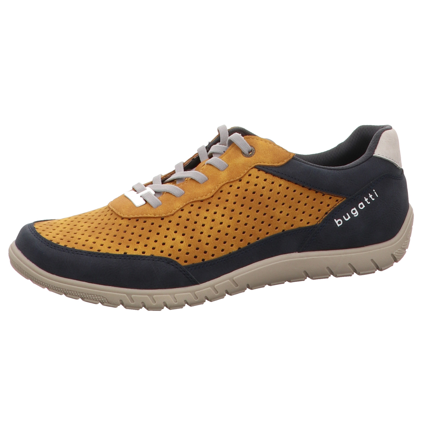 Bugatti Schnürhalbschuh gelb/orange