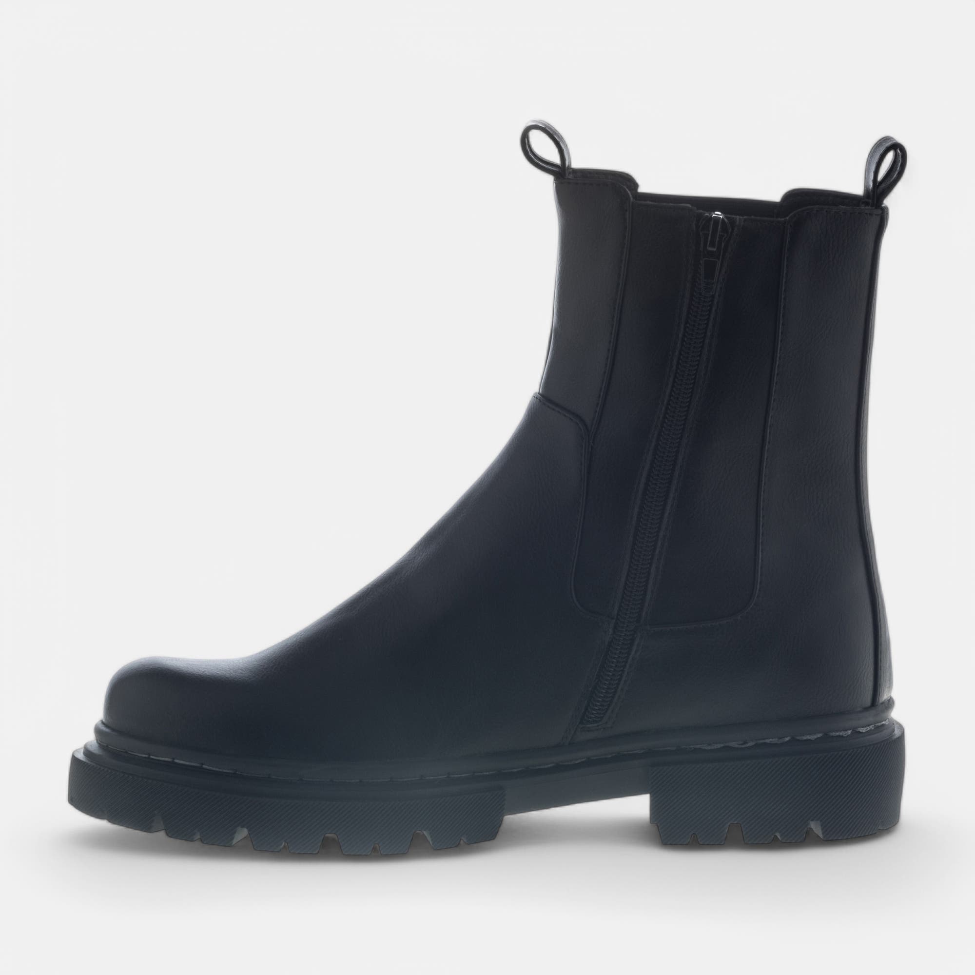 Boots chelsea Femme noir