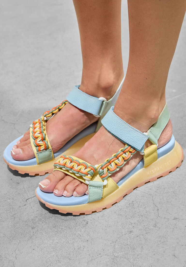 multi hispanitas platte sandalen hv253898