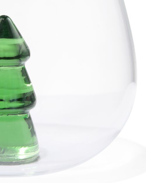 verre avec sapin de Noël 550 ml