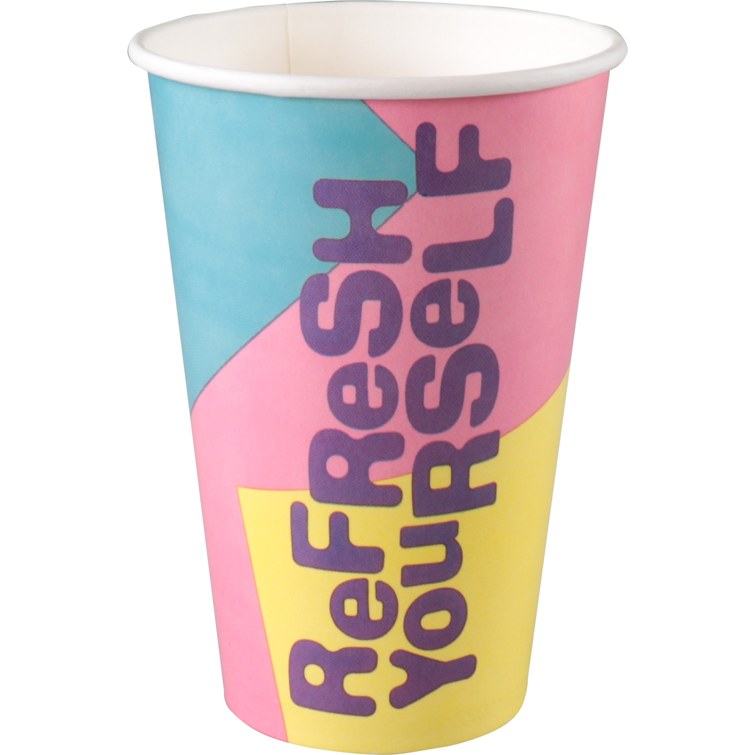 Depa, Milkshakebeker, Refresh, Karton + PE, 400ml, 16oz, 128mm,
