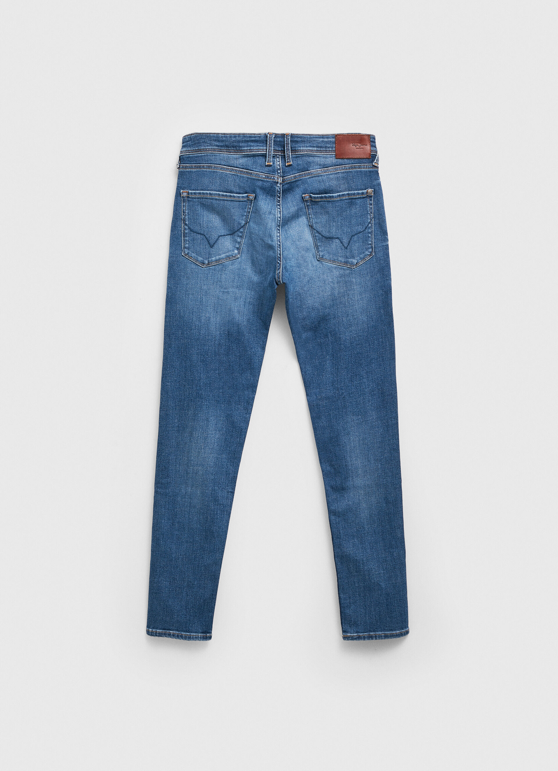 Calça jeans skinny de cintura baixa Jean Finsbury Fit - jeans