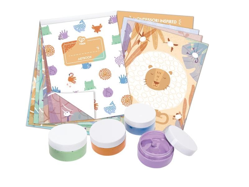 Hape Tots Finger Painting Fingermalset