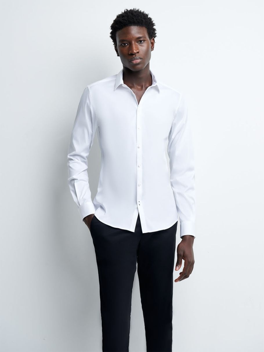 Chemise extra-slim unie