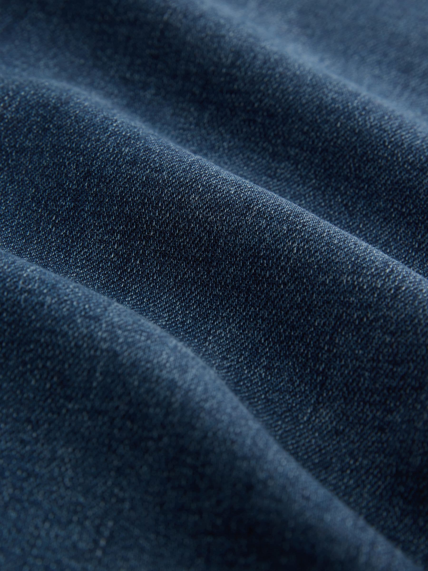 Blauw - Standaard toelopende pasvorm - Motionflex jeans