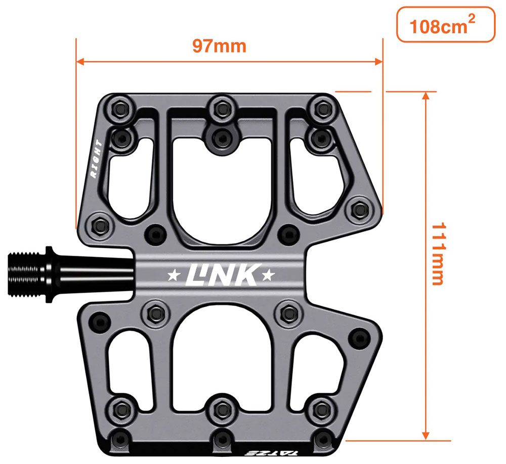 Tatze LINK Composite MTB Plattformpedale kaufen | Bike-Discount
