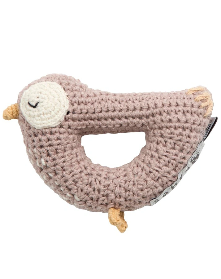 Häkel-Rassel BLISS DER VOGEL in misty rose