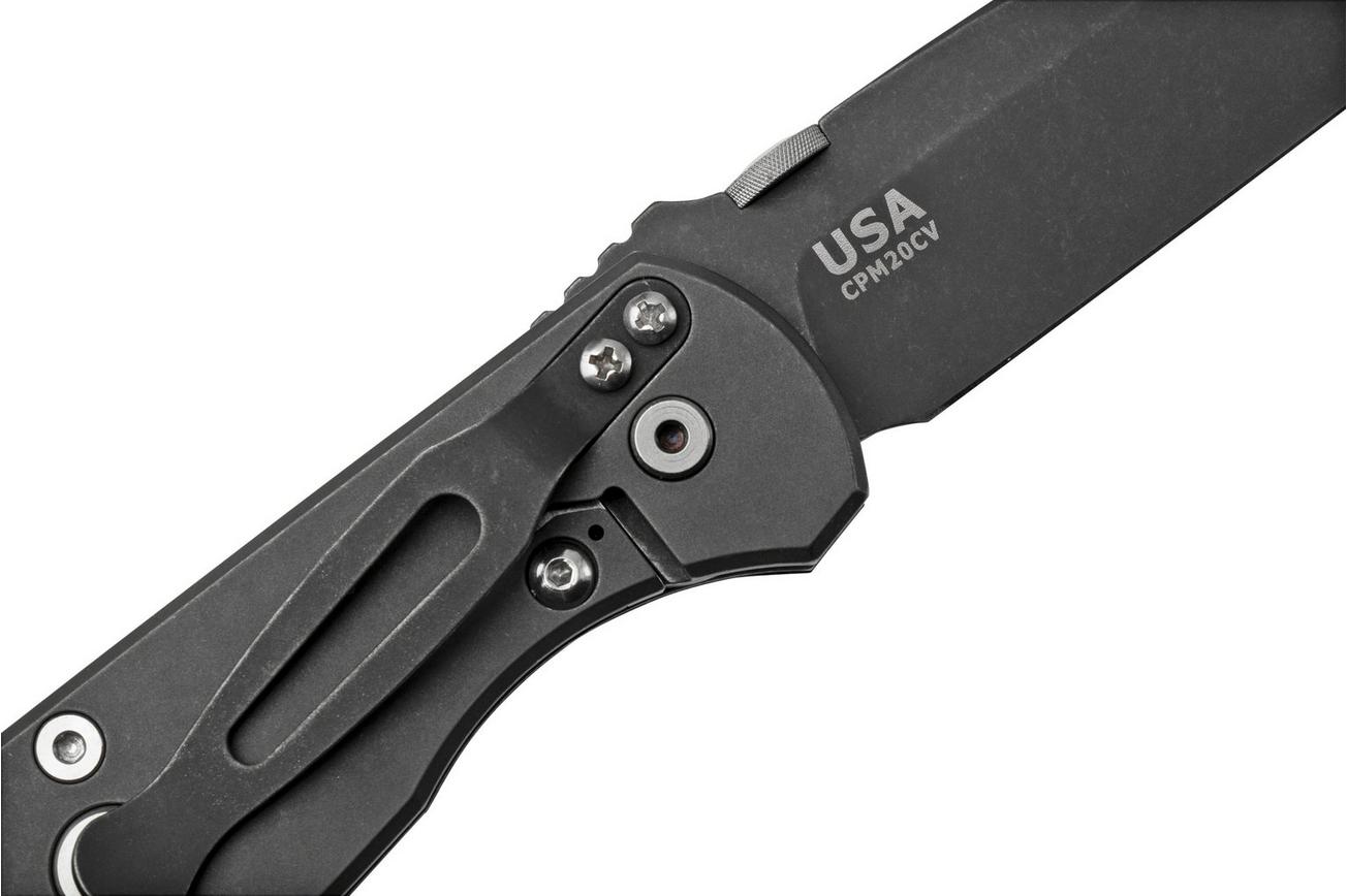 Rick Hinderer FireTac Spanto Battle Black, Black Grey G10, zakmes