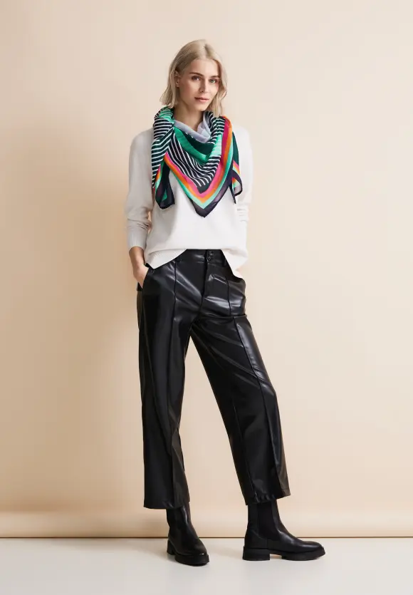Halstuch mit Print - multicolor