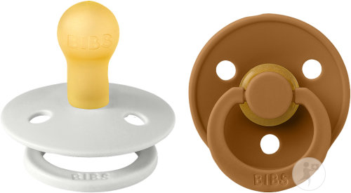 Bibs Colour Sucettes +0 Mois Taille 1 Hazel/Caramel 2 Pièces
