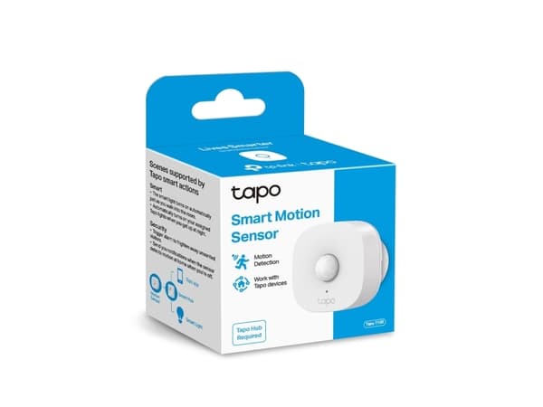 TP-Link Tapo T100, Tak/Vegg, Innendørs, Hvit, 120°, Trådløs, 7 m