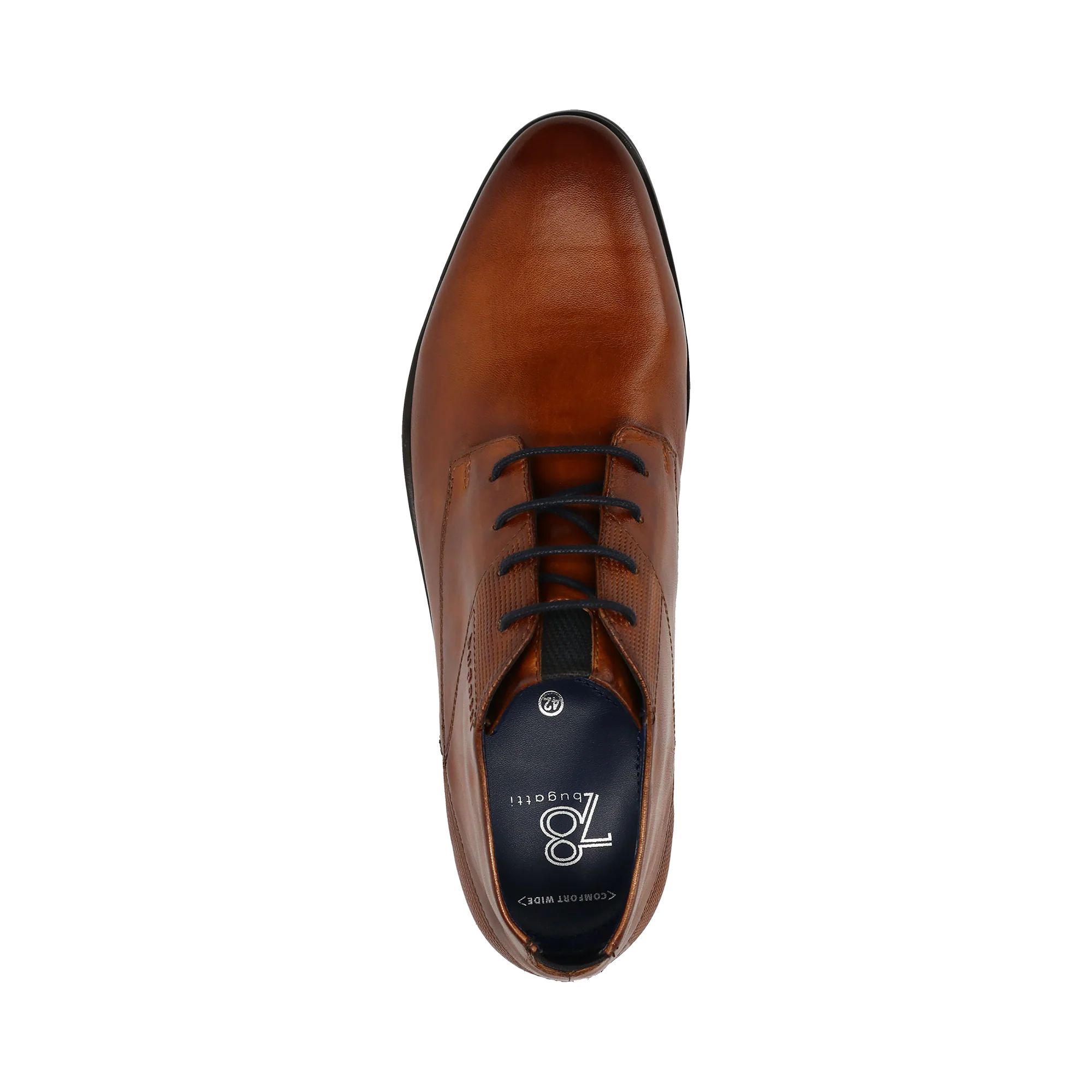 Business Schnürer cognac