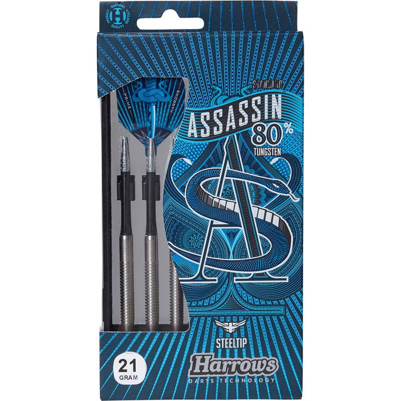 Harrows Assassin 80% Tungsten Steeltip Dartpile