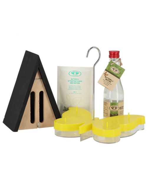 Best For Birds Compleet Vlinderpakket - Nestkast - Multi-Color per stuk