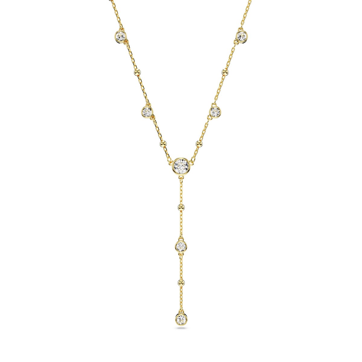 Collier en Y Swarovski Imber doré
