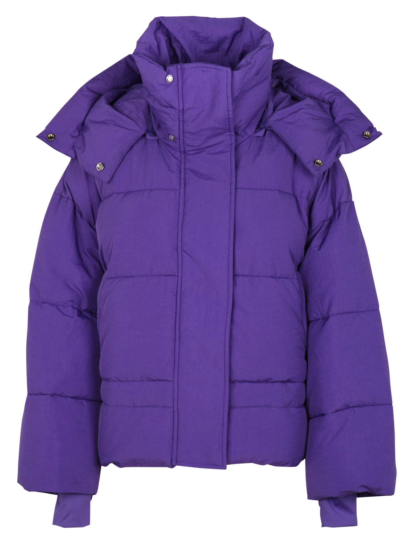 MOUMOUME - Doudoune oversize col montant| Violet