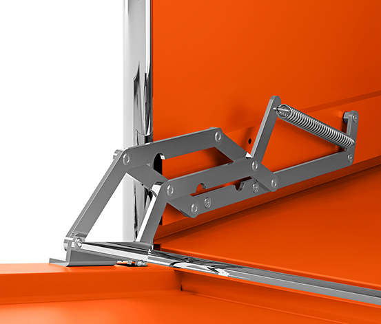 Klappenergänzungs-Set Metall »CN3«, orange