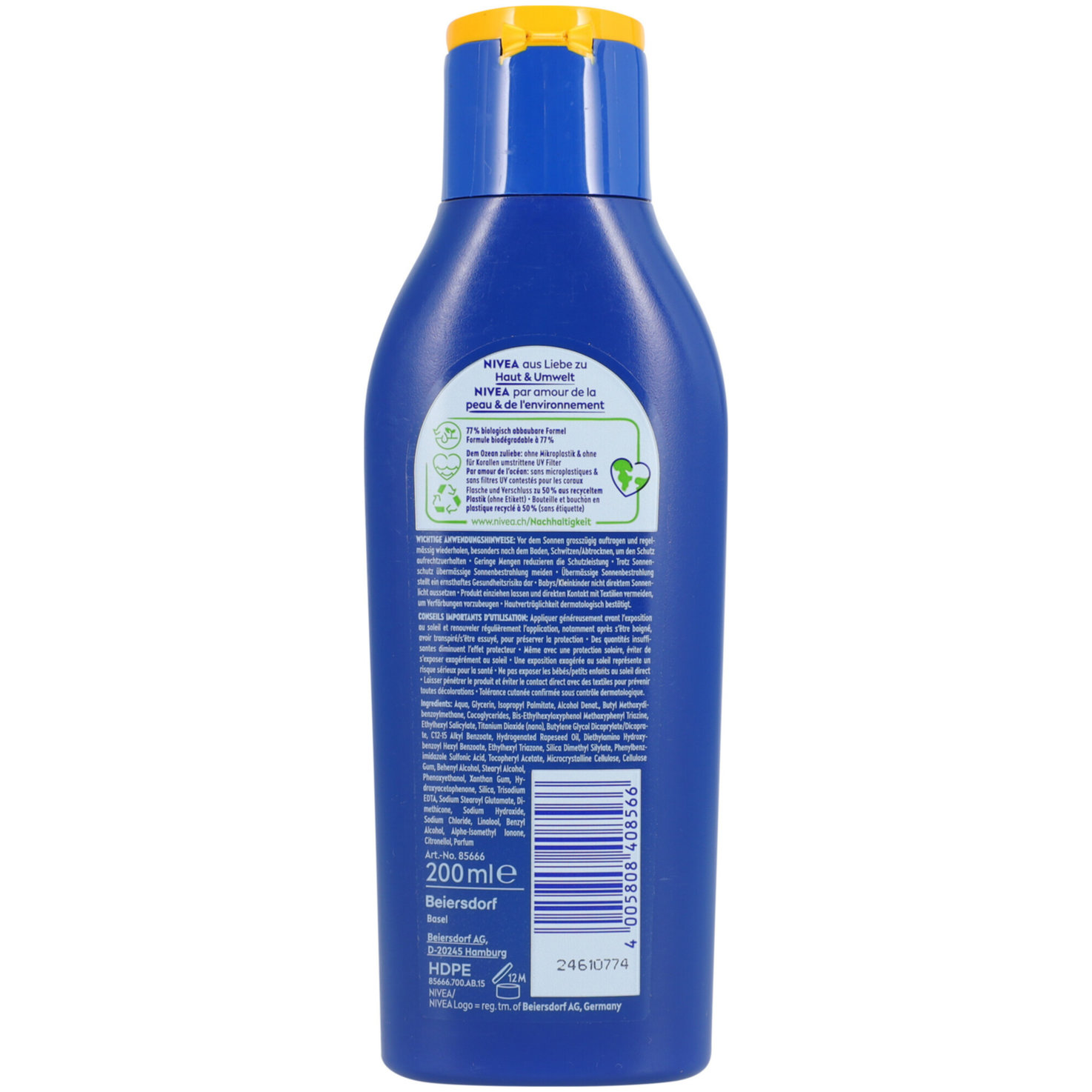 Nivea Protect & Moisture Sonnenmilch LSF 50+