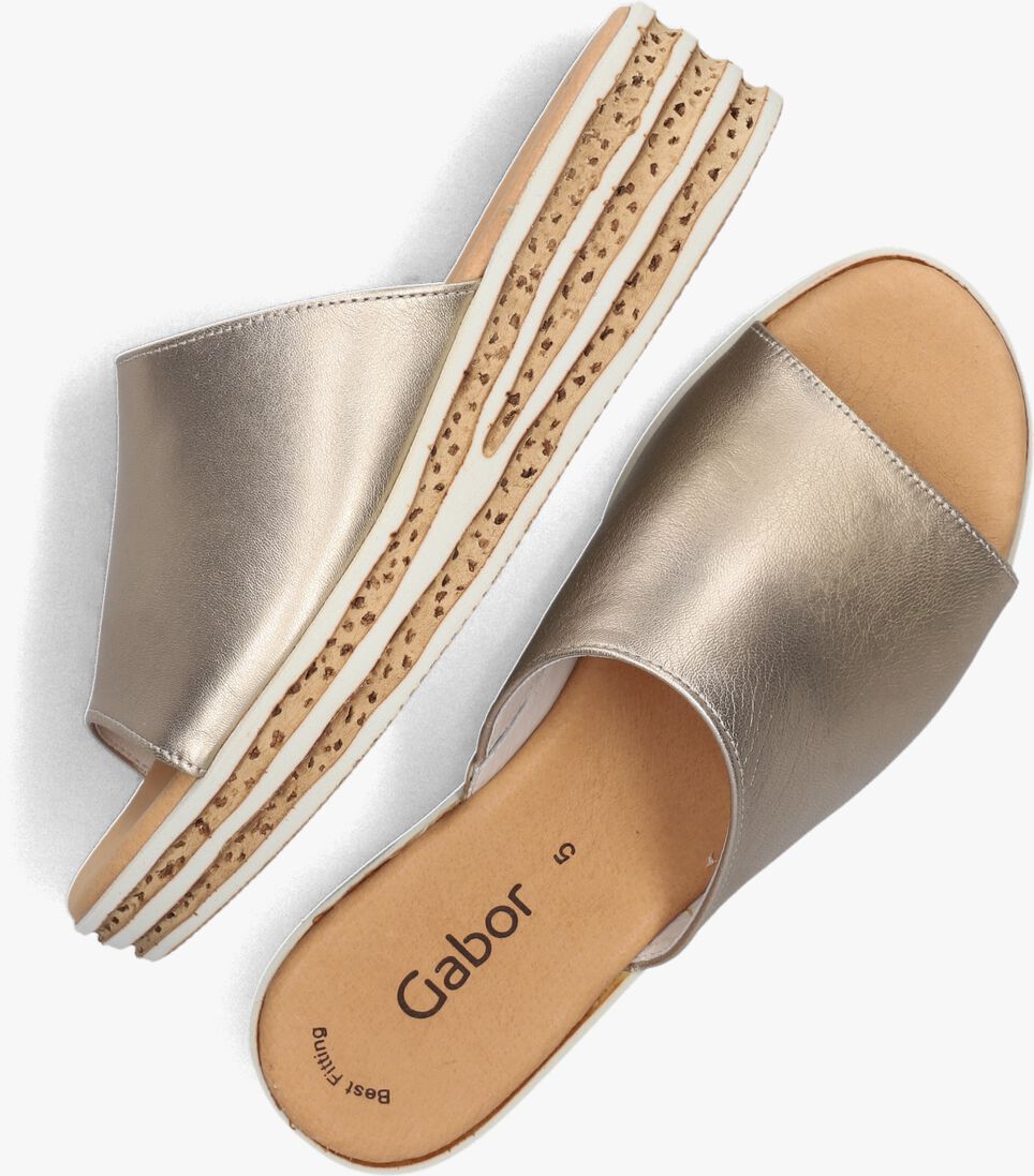 gouden gabor slippers 559